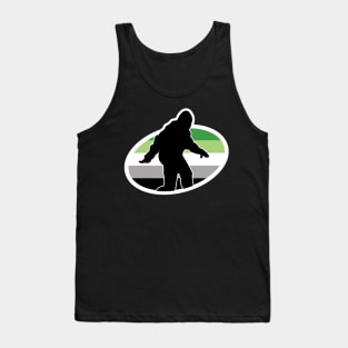 Aromantic Bigfoot Cryptid Pride Tank Top